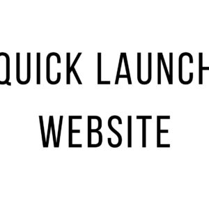 quick-launch-website-service